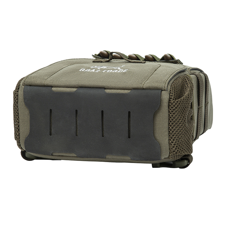 Arnés binocular de caza de visión nocturna con telémetro en una bolsa